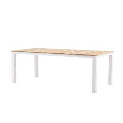 Venture Design Mexico havebord, teaktræ, natur/hvid, 100 x 210 cm