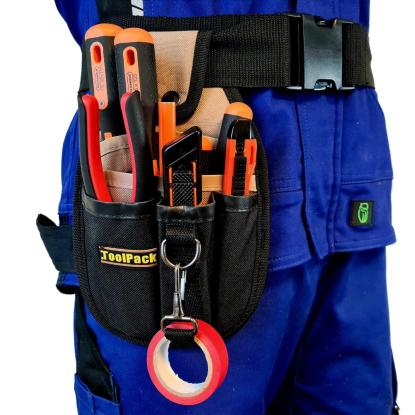 ToolPack værktøjsholder med bælteclips