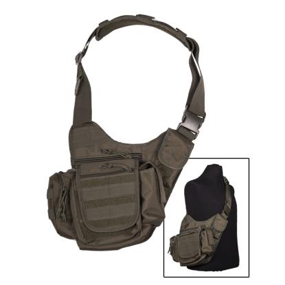 Mil-Tec multifunktions sling bag, olivengrøn