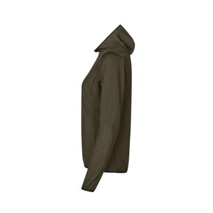 GEYSER G11080 stretch hættetrøje, dame, oliven