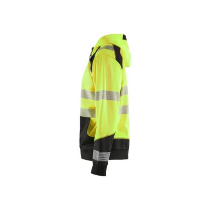 Blåkläder 3546 high vis hættetrøje, hi-vis gul/sort