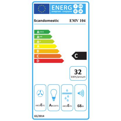 Scandomestic EMV 104 skabsintegreret emhætte