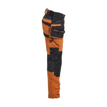 Blåkläder 1970 striker håndværkerbuks med stretch, rust/sort 