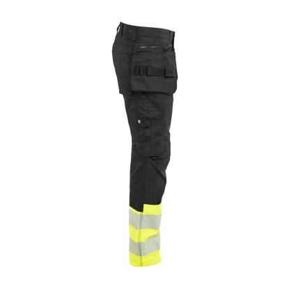 Blåkläder 1130 high vis buks stretch, sort/hi-vis gul