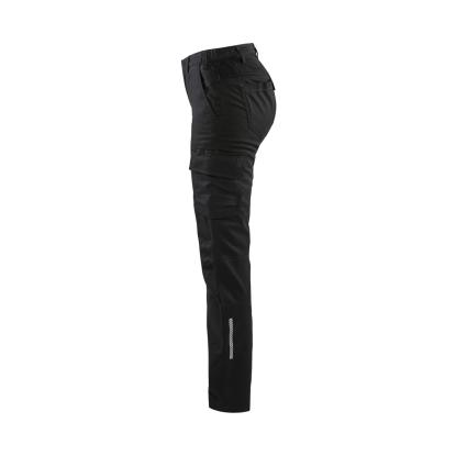 Blåkläder 7144 dame industri buks stretch, sort