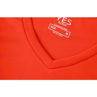 ID 2032 YES Active T-shirt, dame, orange