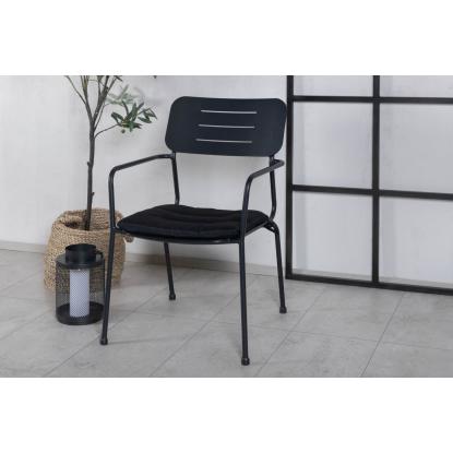 Venture Design Nicke havestol med armlæn, sort