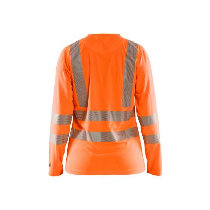 Blåkläder 3485 dame high vis t-shirt lang ærme, hi-vis orange