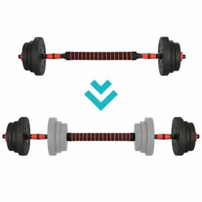 Viking Sports vægtstangs/-håndvægts sæt, justerbar - 20 kg