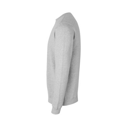 ID 0682 sweatshirt, økologisk, lys grå melange