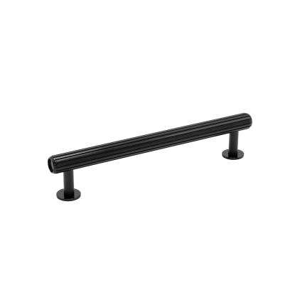 Beslag Design Rille greb, 160 mm, børstet sort