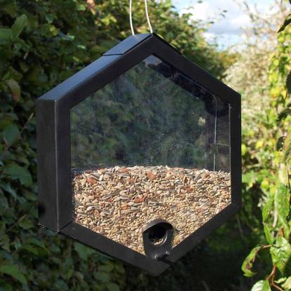 Care Bird foderstation, hexagonal, 25 x 25 x 7 cm