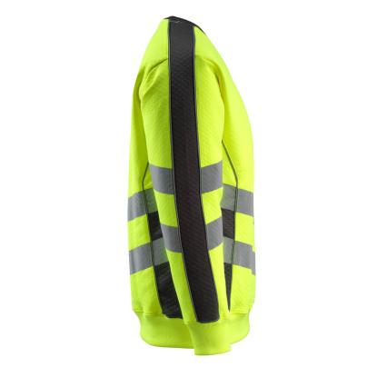 MASCOT SAFE SUPREME Wigton sweatshirt, hi-vis gul/sort