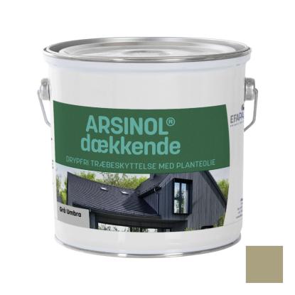 Arsinol® dækkende træbeskyttelse, grå umbra - 2,5 liter