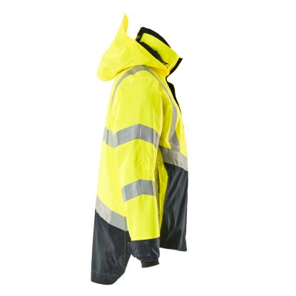 MASCOT SAFE SUPREME Harlow skaljakke, hi-vis gul/mørk marine