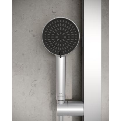 Ideal Standard Alu+ håndbruser med 3 strålefunktioner, sølv