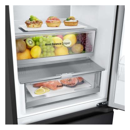 LG GBV5250DEP fritstående kølefryseskab, 277 + 110 liter