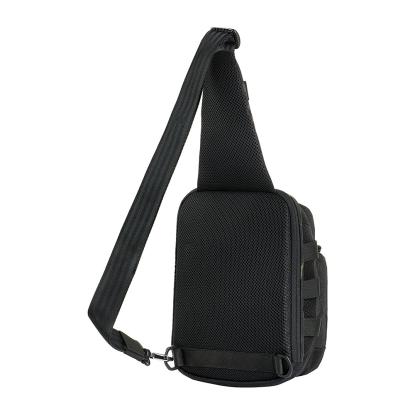 M-TAC Elite Slim Hex crossbody taske, sort multicam/sort