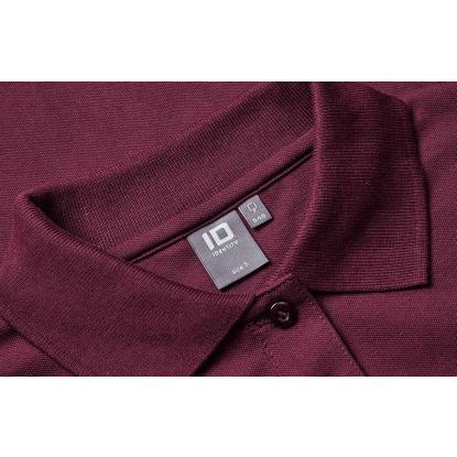 ID 0545 poloshirt med stretch, langærmet, dame, bordeaux