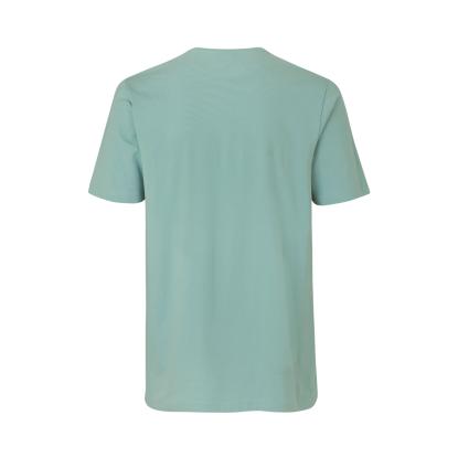 ID 0594 Stretch T-shirt, komfort, støvet aqua