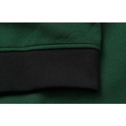 ID PRO Wear 0362 sweatshirt med kontrast, flaskegrøn