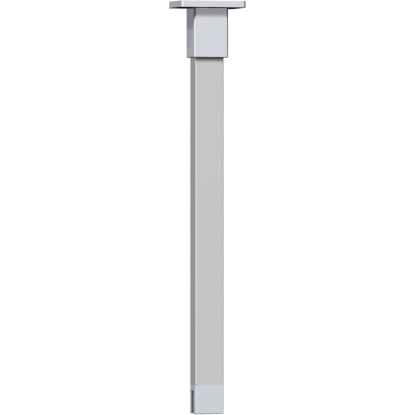 Scanbad Match stang til loftmontage, model D, 100 cm, satin