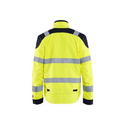 Blåkläder 4418 multinorm jakke inherent apc 2, hi-vis gul/marineblå