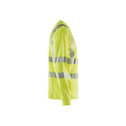 Blåkläder 3481 multinorm t-shirt lang ærme inherent, hi-vis gul