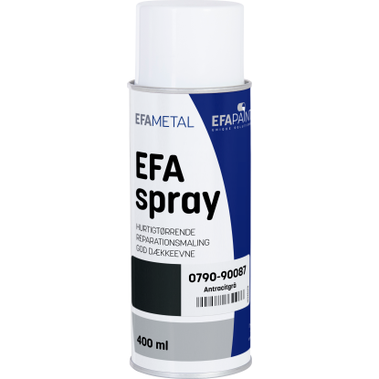 EFAmetal EFAspray, antracitgrå - 400 ml