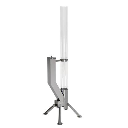 Gardenflare Premium ildrør, sølv, H148 cm