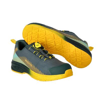 MASCOT FOOTWEAR CUSTOMIZED sikkerhedssko, skovgrøn/solgul
