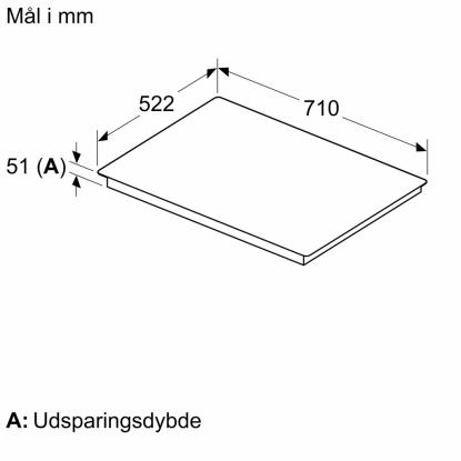 Siemens iQ500 induktionskogeplade ED751HSC1E