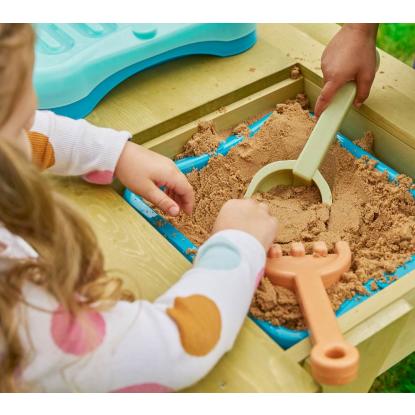TP Toys picnicbord med vask og vandhane, træ, 51 x 94 x 89 cm