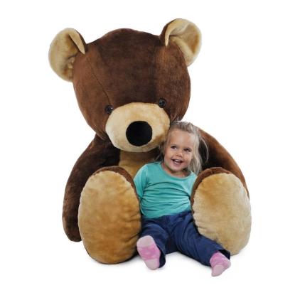 Bamse, bjørn, brun, 155 cm