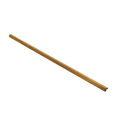 I-Wood UniPanel udvendigt hjørne, brun olieret, sort kerne, egefiner, 17 x 55 x 2780 mm