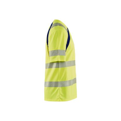 Blåkläder 3397 high vis UV t-shirt, hi-vis gul/marineblå