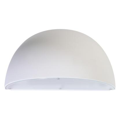 SG Armaturen Duett væglampe inkl. 10W lyskilde, E27, IP44/IP65, mat hvid