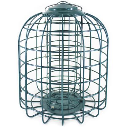 Care Bird fuglefoder automat til mejsebolde, egernsikker, grøn, Ø23 x 23 cm