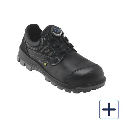 Walki soft sikkerhedssko med snaplock, 659-17, sort