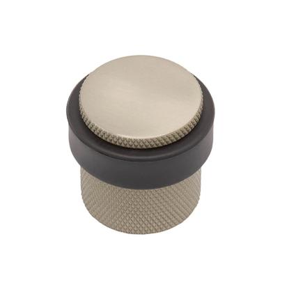 Beslag Design Helix dørstopper, Ø38 x 36 mm, rustfrit stål look