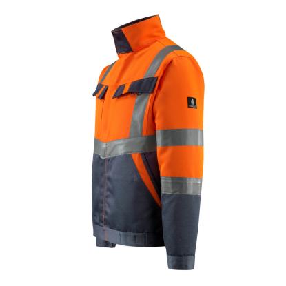 MASCOT SAFE LIGHT Forster arbejdsjakke, hi-vis orange/mørk marine