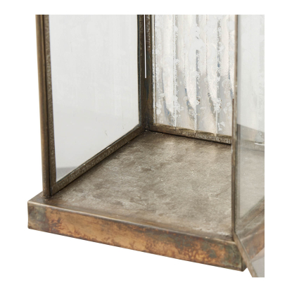 Herslev lanterne, antik messing look, H49 cm