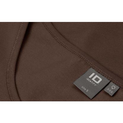 ID 0597 Stretch T-shirt med korte ærmer, dame, mocca