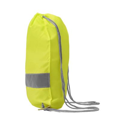 ID 1850 Gymbag, rygsæk, fluorescerende gul