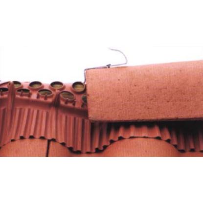 Tacodan Air-Tec ventilationskappe, 105 cm, teglrød
