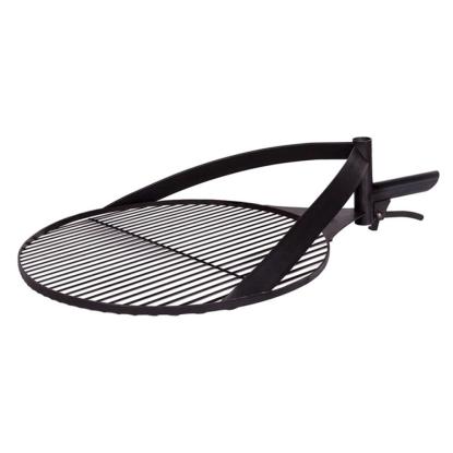 Cook King grillrist med håndtag til Bandito og Montana X bålsted, naturstål, sort, Ø60 cm