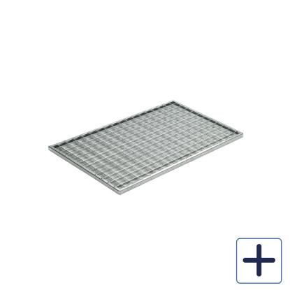 Plastmo Vario dørrist, 30/30 mm, galvaniseret