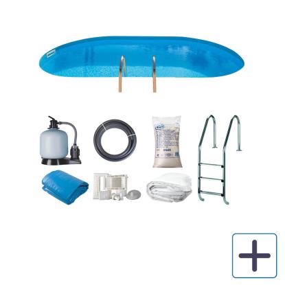 Gre by Swim & Fun oval nedgravningspool