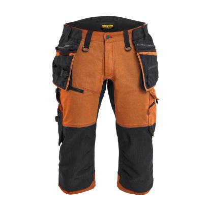 Blåkläder 1977 striker håndværkerknickers med stretch, rust/sort 