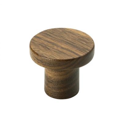 Beslag Design Circum knop, Ø33 mm, valnød